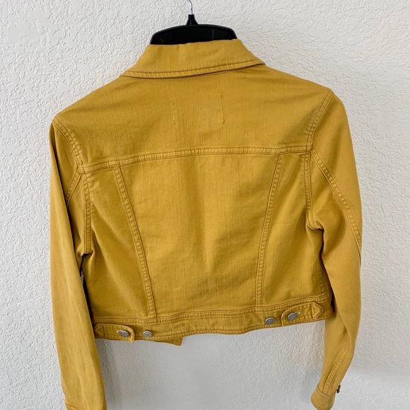Pilcro and the letterpress yellow denim jacket - Picture 8 of 13